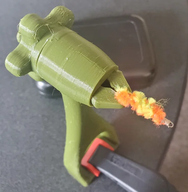 Fly vise (bàn kẹp buộc ruồi) in 3D - Image 1