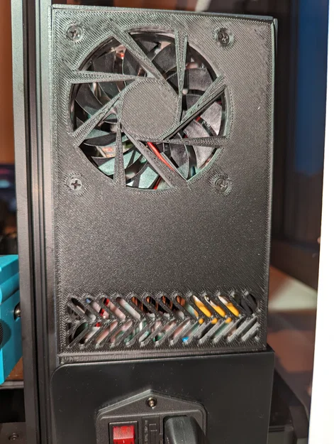 Nắp che PSU gắn quạt 80mm cho Sovol SV06/SV06 Plus - Image 4