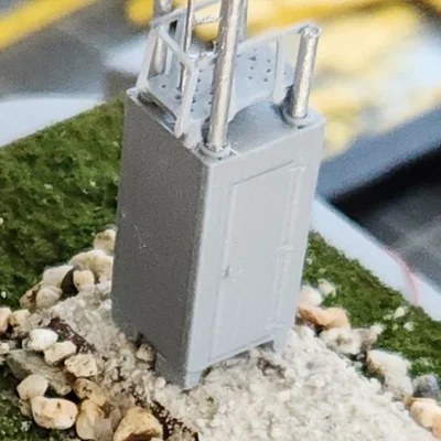 Hộp Thiết Bị Tín Hiệu Đường Sắt (HO Scale)