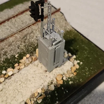 Hộp Thiết Bị Tín Hiệu Đường Sắt (HO Scale)