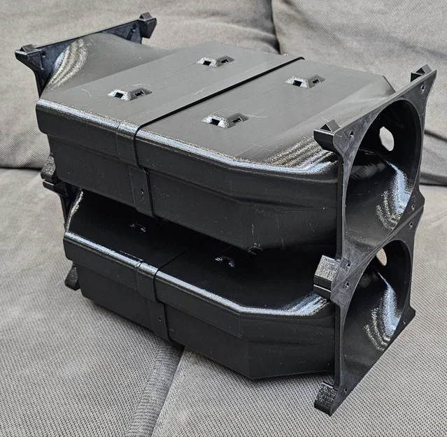 Bộ ống dẫn gió làm mát cho iCeriver KS0 và KS0 Pro (120mm Fan) - Image 1