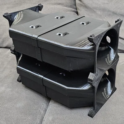 Bộ ống dẫn gió làm mát cho iCeriver KS0 và KS0 Pro (120mm Fan)