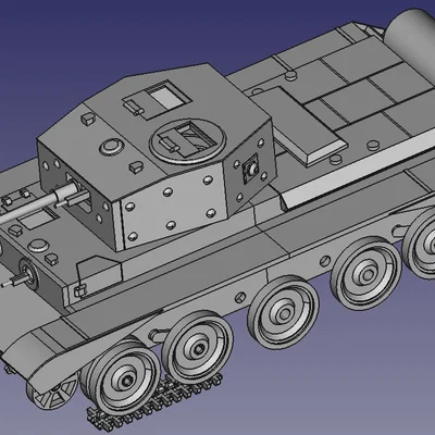 Xe tăng Cromwell khác - Tỉ lệ 1/20