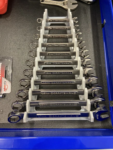 Khay giữ cờ lê miệng (Open wrench holder) - Image 1