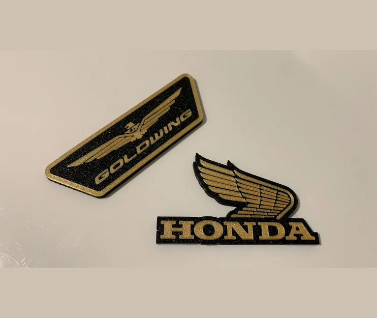 Logo Honda Moto (Honda Moto Logos) – bản in 3D - Image 1