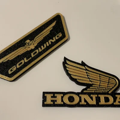 Logo Honda Moto (Honda Moto Logos) – bản in 3D