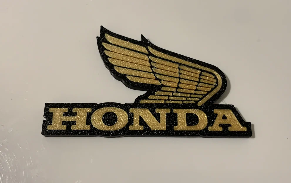 Logo Honda Moto (Honda Moto Logos) – bản in 3D - Image 3