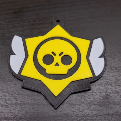 Móc khóa Brawl Stars 3D - Thiết kế Logo ấn tượng và cách in
