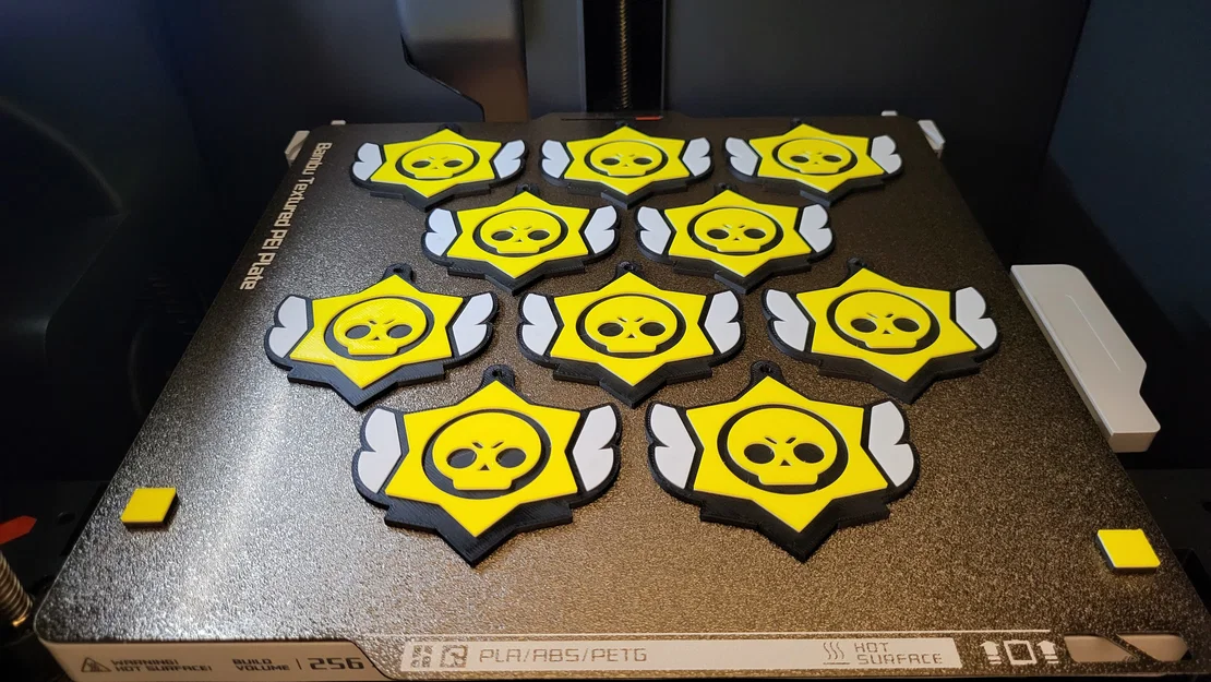 Móc khóa Brawl Stars 3D - Thiết kế Logo ấn tượng và cách in - Image 2