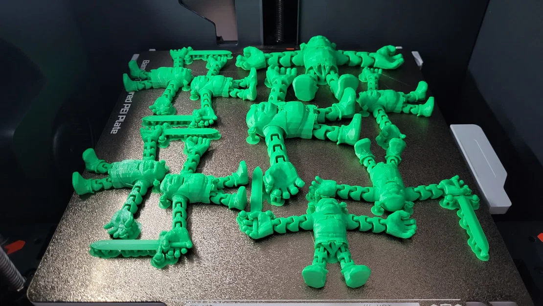 Mô hình 3D Shrek cử động linh hoạt kèm thanh kiếm cực chất - Image 1