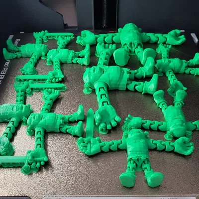 Mô hình 3D Shrek cử động linh hoạt kèm thanh kiếm cực chất