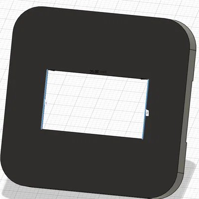 Khung mặt nạ cố định màn hình OLED 0.96 inch cho dự án DIY