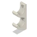 Móc treo tường 3D đa năng, thiết kế tối giản cho quần áo và khăn - Thumbnail 2