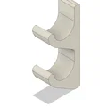 Móc treo tường 3D đa năng, thiết kế tối giản cho quần áo và khăn - Thumbnail 3