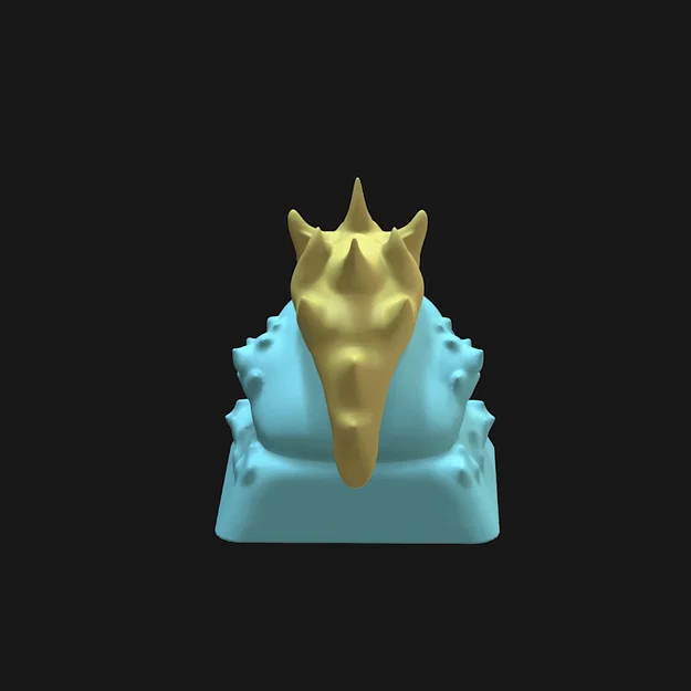 Mô hình 3D Keycap Marco Phoenix - Phụ kiện cho bàn phím cơ One Piece - Image 3