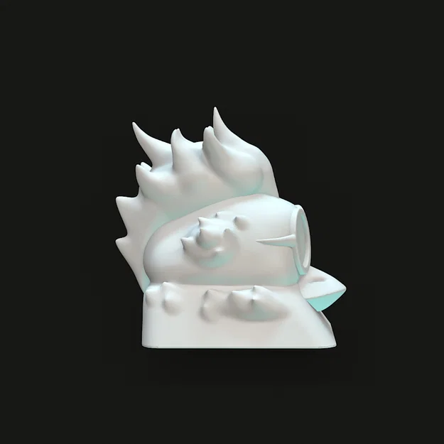 Mô hình 3D Keycap Marco Phoenix - Phụ kiện cho bàn phím cơ One Piece - Image 8