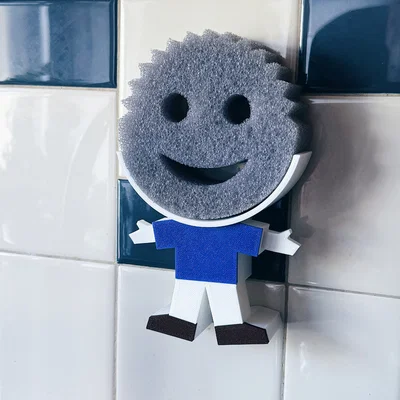 Giá treo miếng rửa bát Scrub Daddy hình người tiện lợi (3D Print)