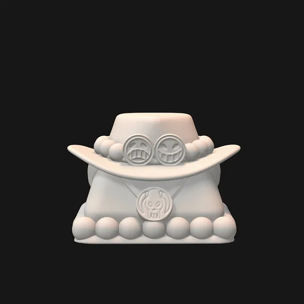 Keycap Portgas D. Ace (One Piece) In 3D Cho Bàn Phím Cơ - Image 7