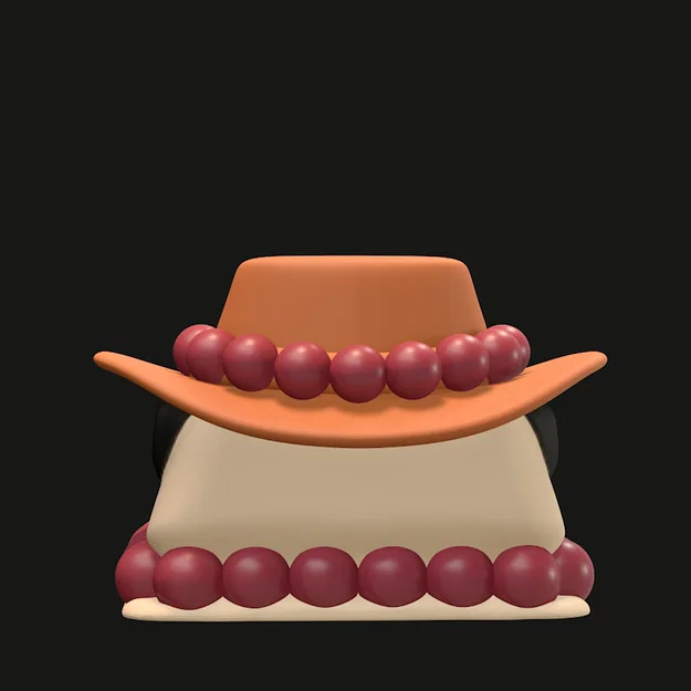 Keycap Portgas D. Ace (One Piece) In 3D Cho Bàn Phím Cơ - Image 8