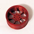 Bánh xe robot 65mm (Robot Car Wheel) – gồm rim & tire - Thumbnail 4