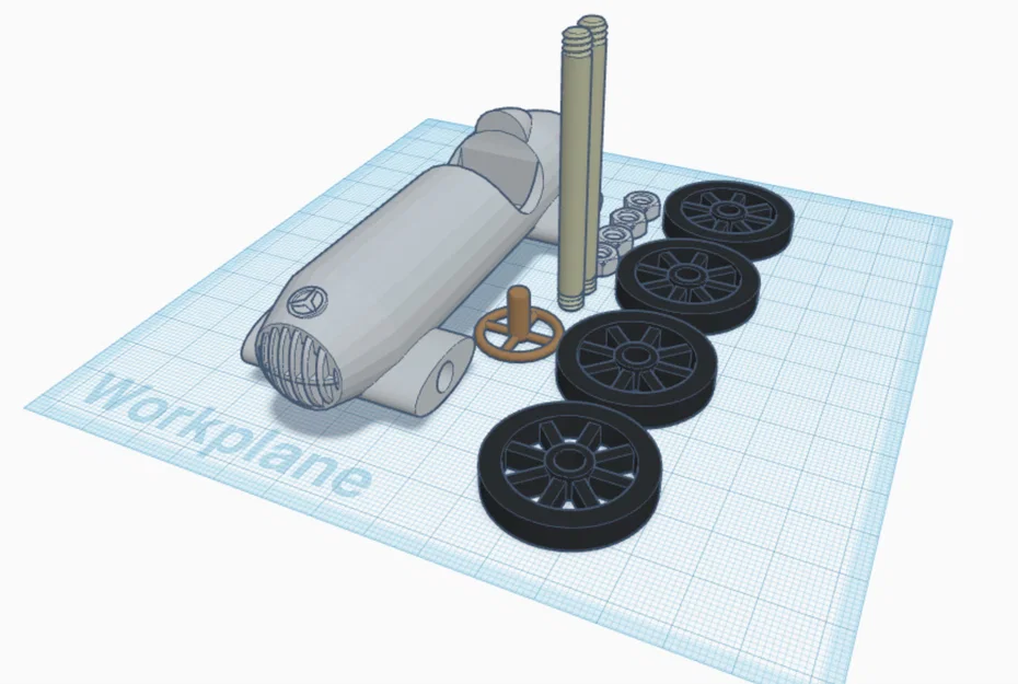 Xe đua soapbox Silver Arrow - Image 1