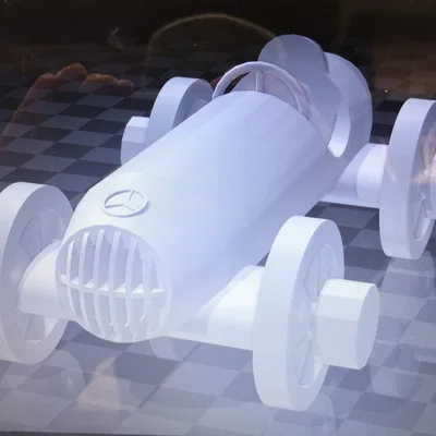 Xe đua soapbox Silver Arrow