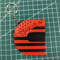 Móc khóa Cummins in 3D đẹp mắt - Thiết kế độc đáo cho dân mê cơ khí - Thumbnail 1