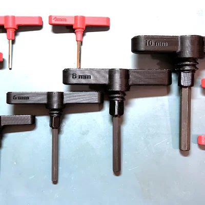 UFS-094 Thêm T-Handle Hex Allen Key Wrench