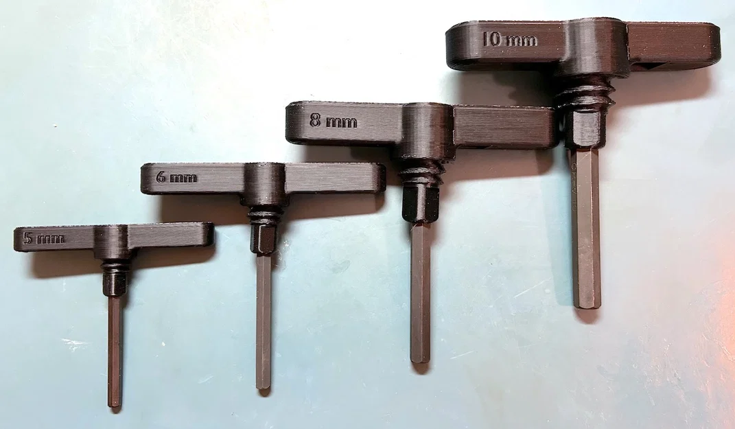 UFS-094 Thêm T-Handle Hex Allen Key Wrench - Image 3