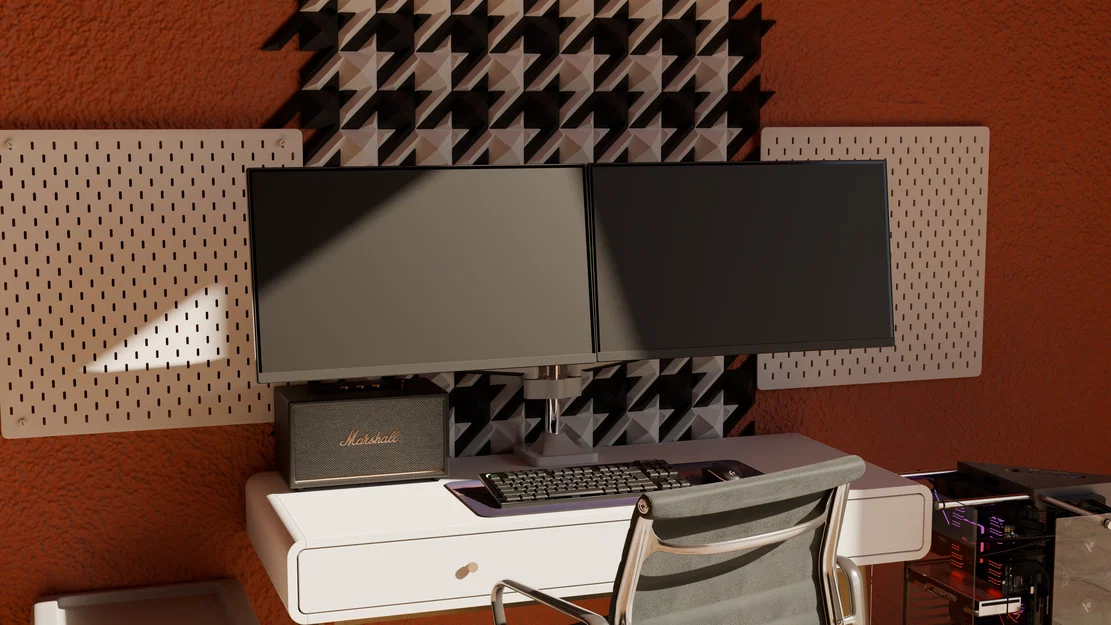 Họa Tiết Tường Hình Học Houndstooth - Image 2