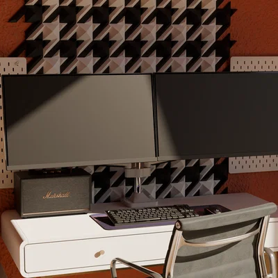 Họa Tiết Tường Hình Học Houndstooth