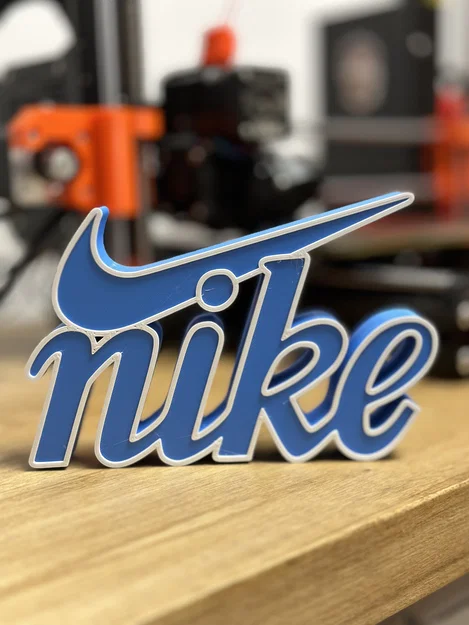 Mô hình trang trí logo Nike in 3D độc đáo cho bàn làm việc - Image 1