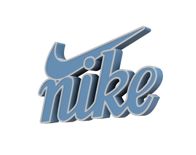 Mô hình trang trí logo Nike in 3D độc đáo cho bàn làm việc - Image 3