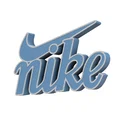 Mô hình trang trí logo Nike in 3D độc đáo cho bàn làm việc - Thumbnail 3