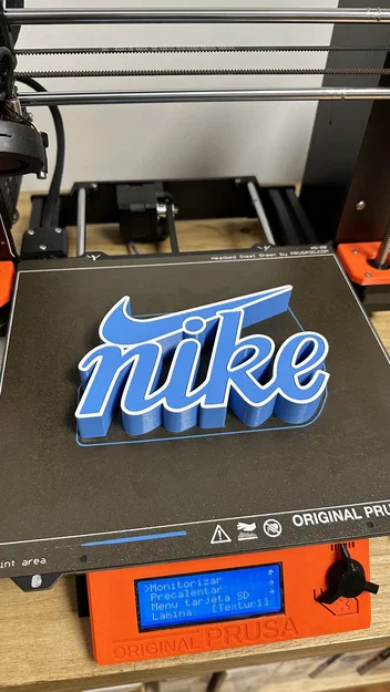 Mô hình trang trí logo Nike in 3D độc đáo cho bàn làm việc - Image 4