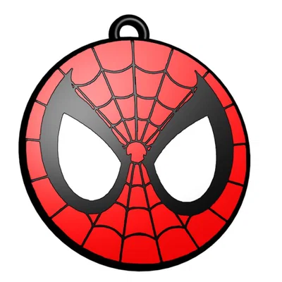 Móc khóa Spider-Man 3D - Phụ kiện Marvel cá tính cho fan