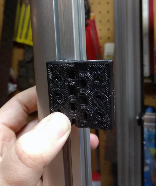 Bản lề Trapped Hinge Print-in-Place cho nhôm định hình 2020 - Image 2