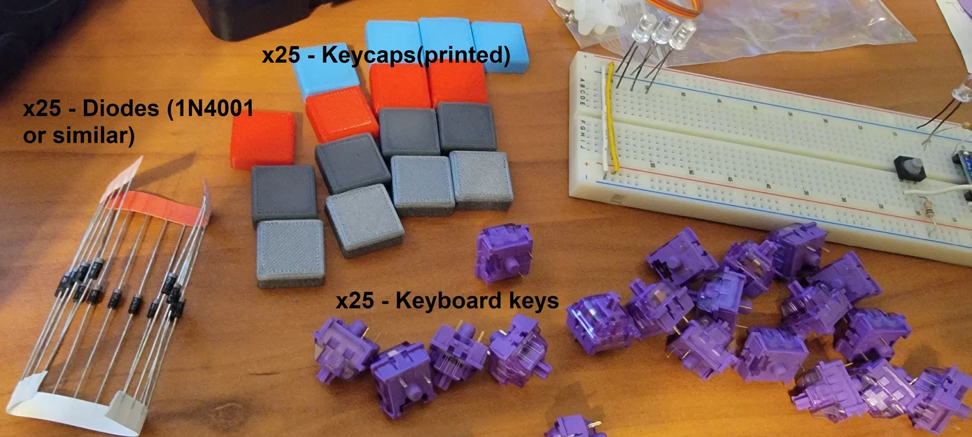 Bàn phím MACRO 25 nút (25 Button MACRO Keypad) - Image 22