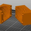 Khuôn đúc nến họa tiết đan chéo nghệ thuật in 3D - Thumbnail 2