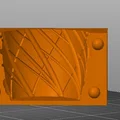 Khuôn đúc nến họa tiết đan chéo nghệ thuật in 3D - Thumbnail 3