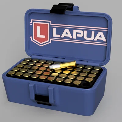 Hộp đạn .22lr Lapua (ammo box) in 3D