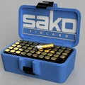 Hộp đạn .22lr SAKO (Ammo Box) - STL in 3D - Thumbnail 1