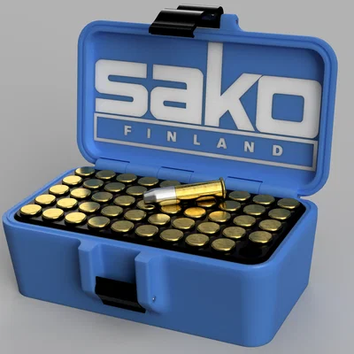 Hộp đạn .22lr SAKO (Ammo Box) - STL in 3D