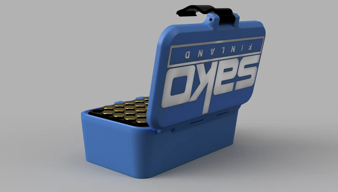 Hộp đạn .22lr SAKO (Ammo Box) - STL in 3D - Image 2