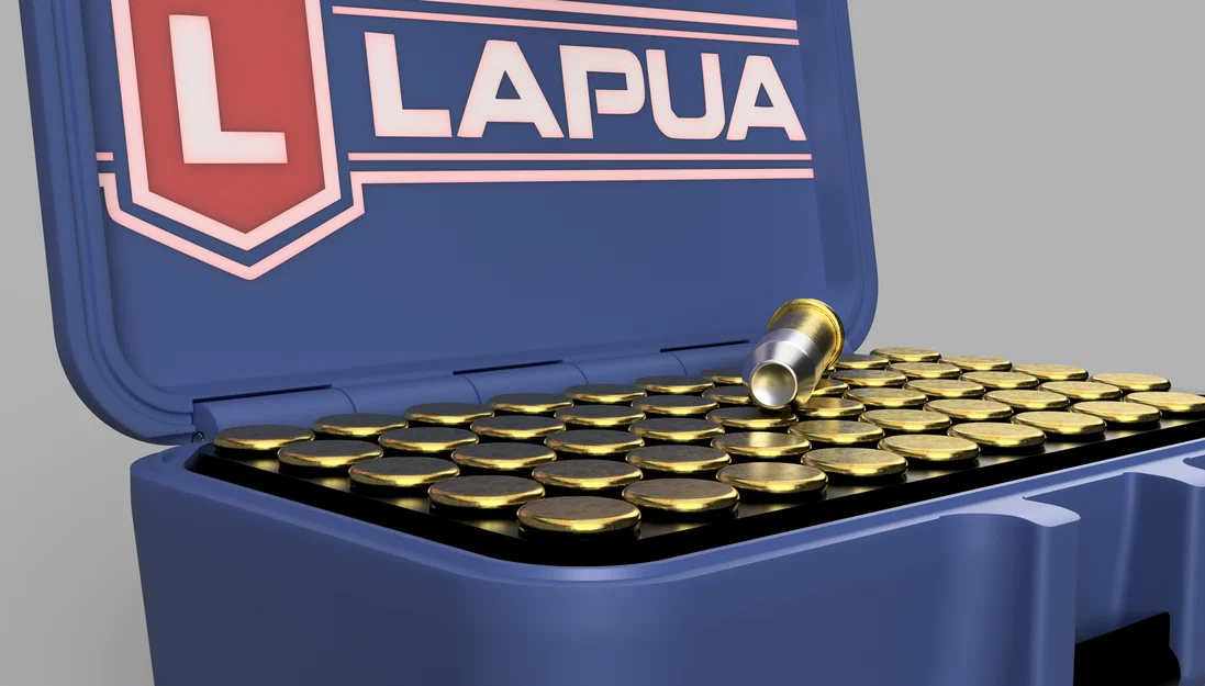 Hộp đạn .22lr Lapua (ammo box) in 3D - Image 6