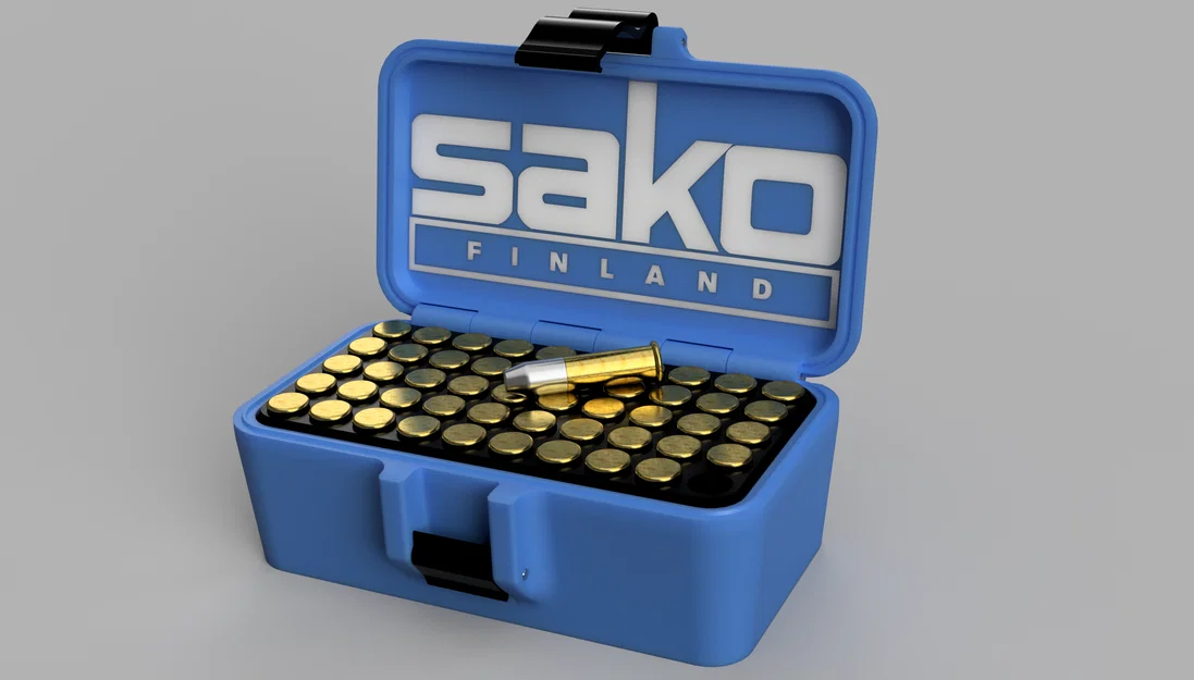 Hộp đạn .22lr SAKO (Ammo Box) - STL in 3D - Image 5