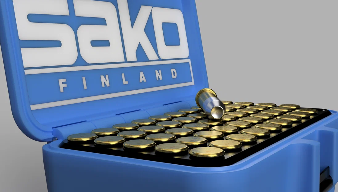 Hộp đạn .22lr SAKO (Ammo Box) - STL in 3D - Image 6