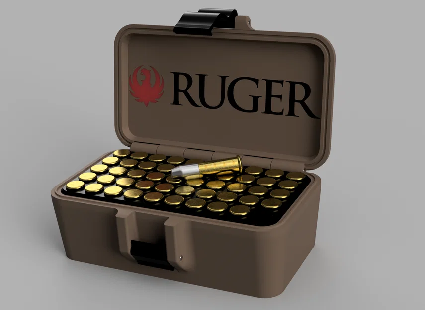 Hộp đạn .22lr Ruger (ammo box) - Image 1