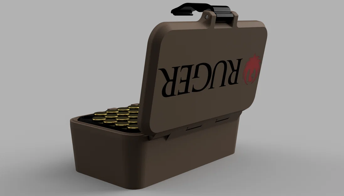 Hộp đạn .22lr Ruger (ammo box) - Image 2