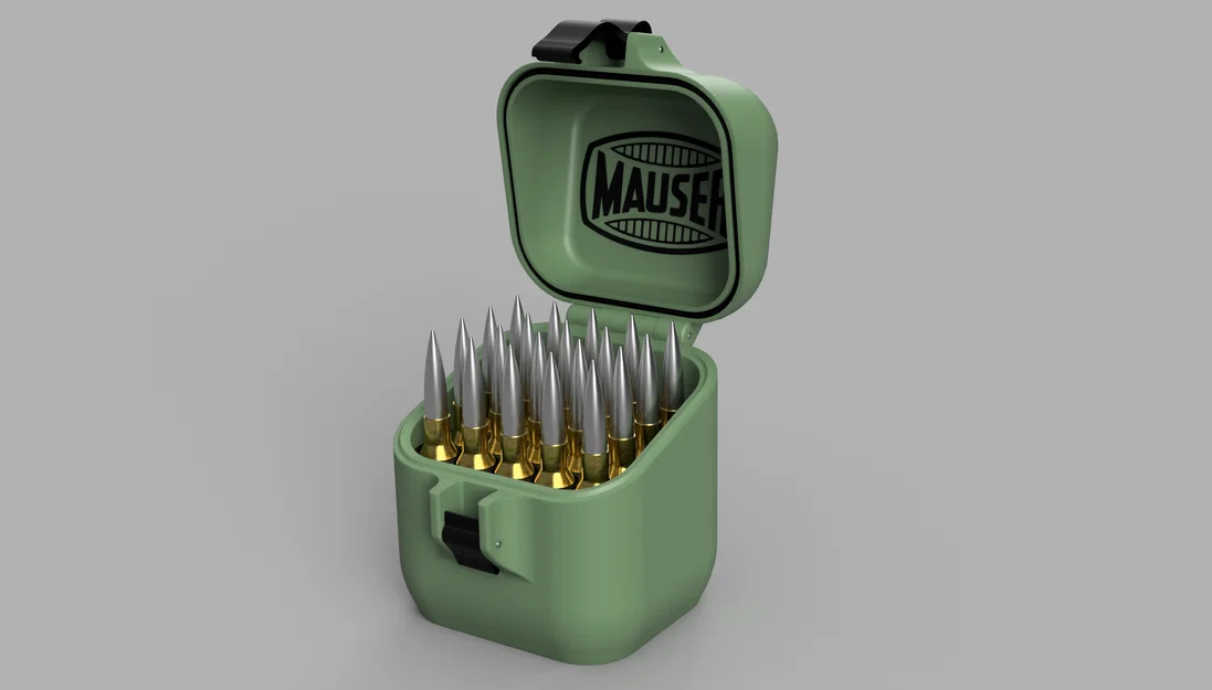 Hộp đạn 6,5x55 Mauser (6,5x55 Mauser ammo box) - Image 6